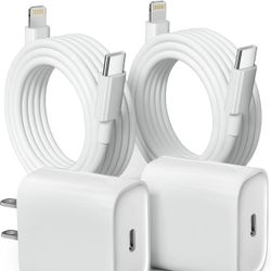 New iPhone Charger Fast Charging 2 Pack Type C Wall Charger Block with 2 Pack