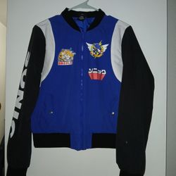 Sonic The Hedgehog Bomber Jacket Size: MD