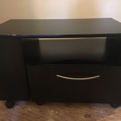 Black TV Stand  