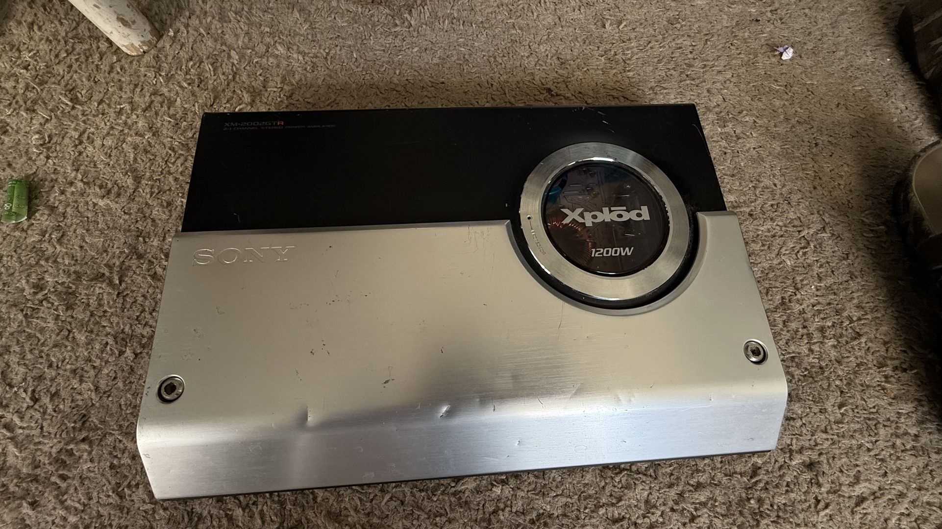 Sony Amplifier. 1200 Watts Q