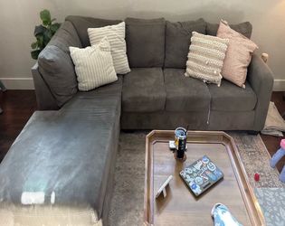 Gray Sectional Sofa Set **PET FREE** SMOKE FREE/DELIVERY AVAILABLE **