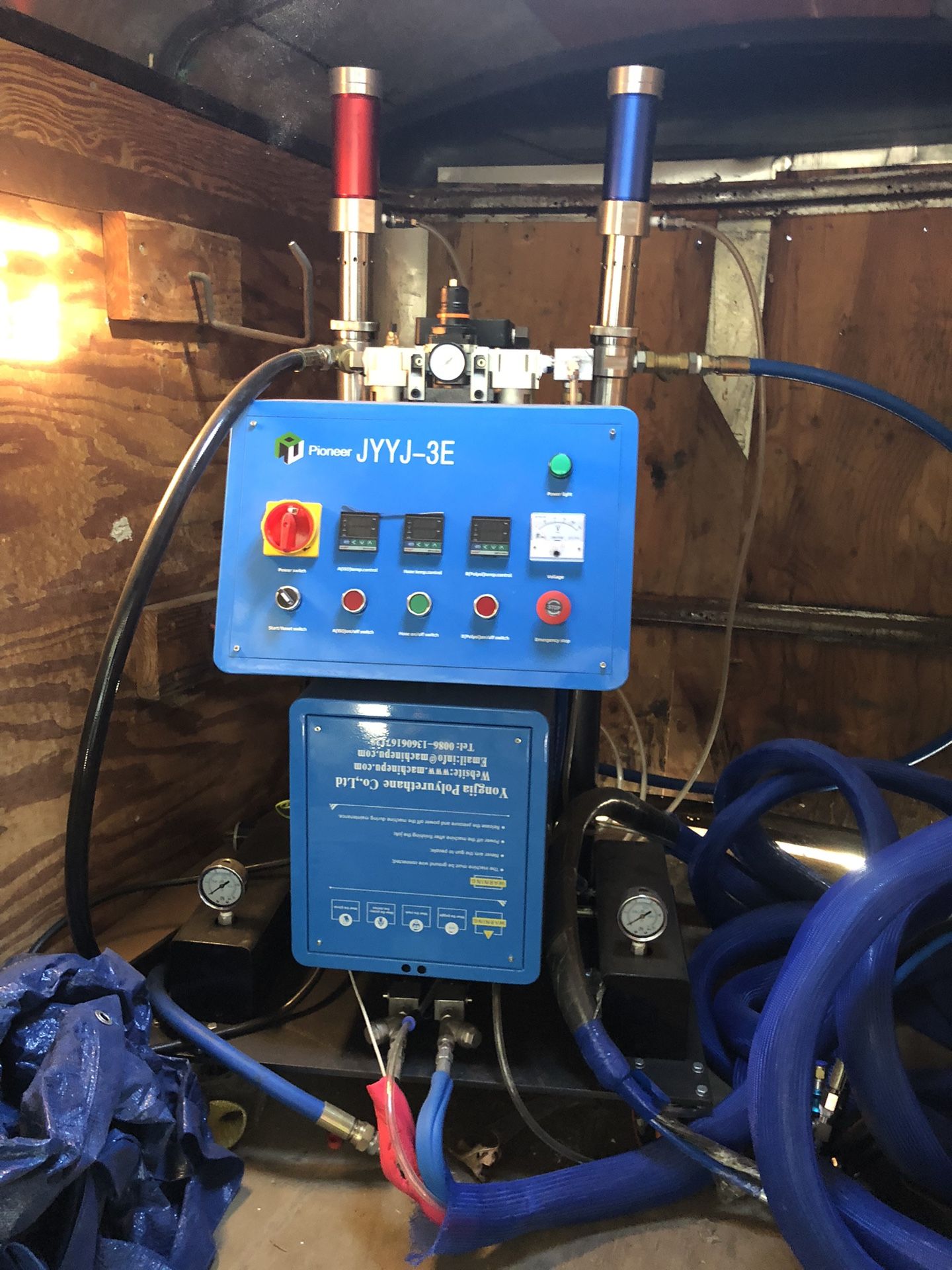 Pioneer JYYJ-3E Insulation Spray Foam Rig