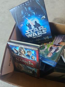 BOXES of DVD and player