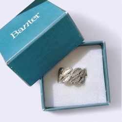 RING SET WITH VVS MOISSANITE DIAMONDS 