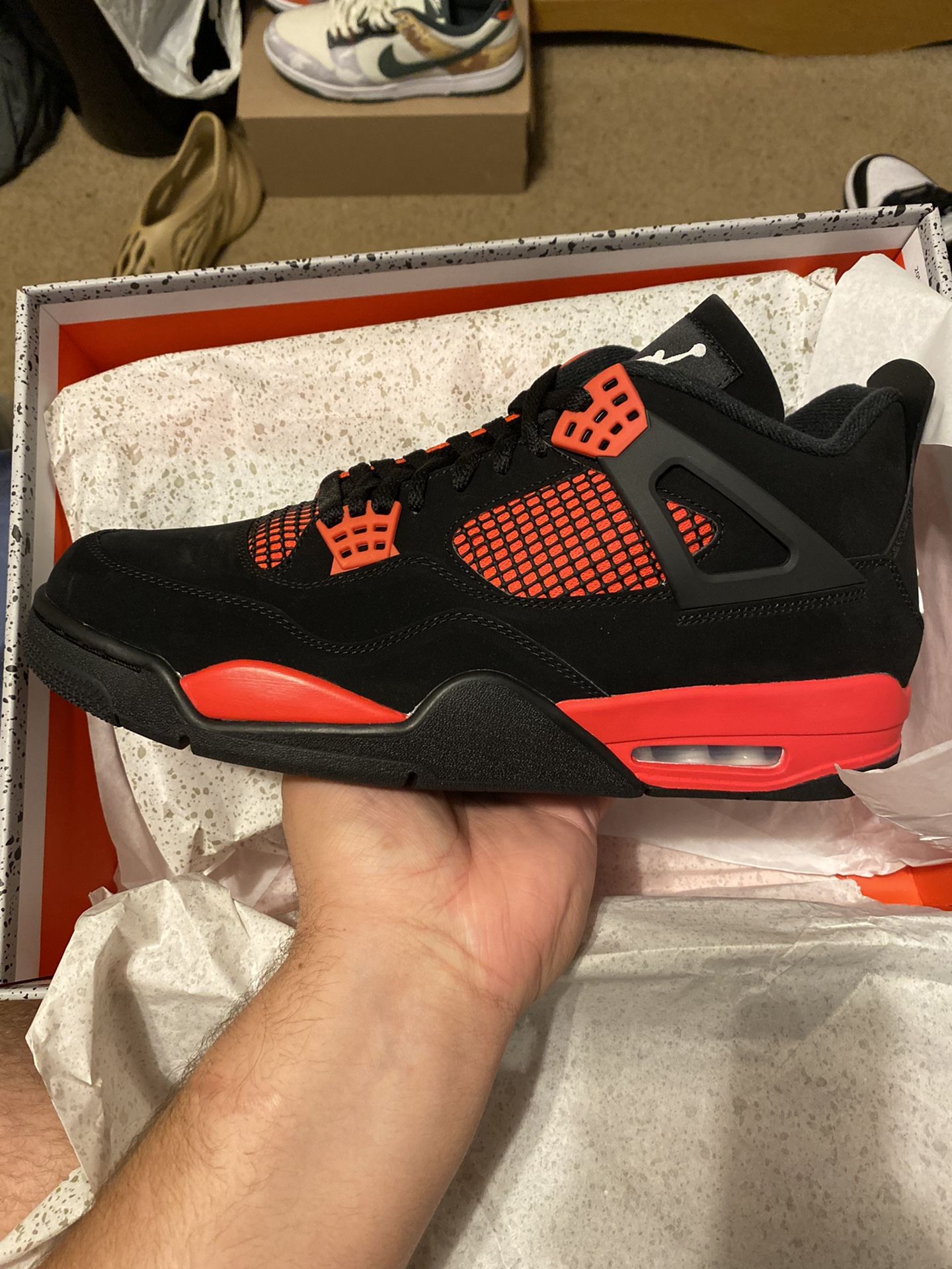 Jordan 4 Red Thunder