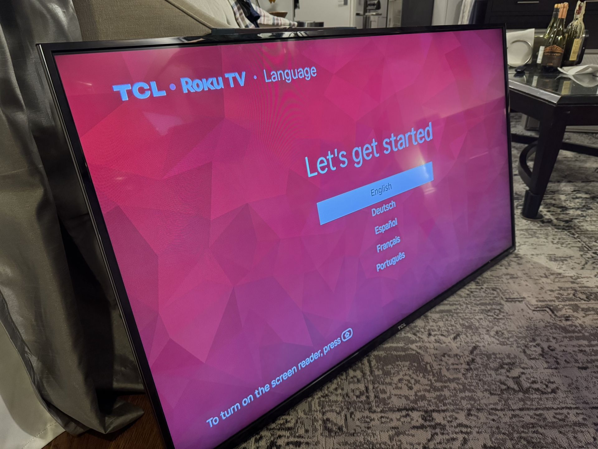 TCL 4K 55" Smart TV With Roku