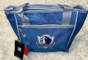 Dallas Mavericks Insulated denim tote 16-Can Cooler Tote new with tags NBA