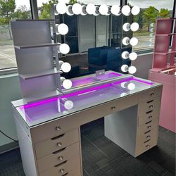 Glam Vanity Set Same Day Delivery No Money Down No Credit Need 0% Interest 