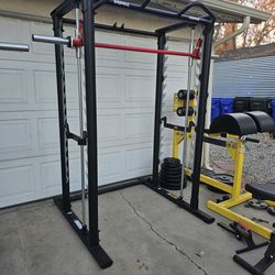 Weights Lifting power rack Smith machine