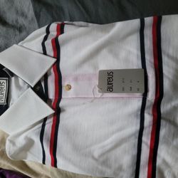 Aureus Golf Shirt Size Medium 