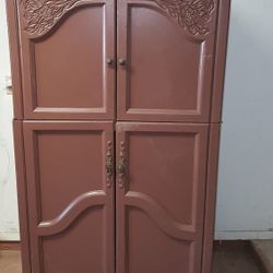 Wooden armoire/ need work