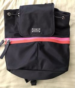 Women's Marin Nylon Backpack - Black/vivid