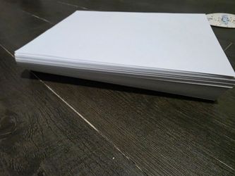 Stack of White Computer Paper