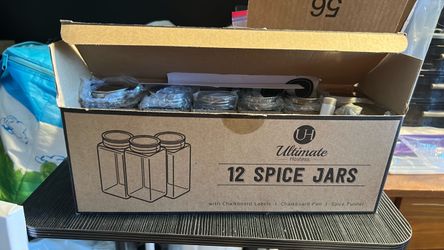 7 Ultimate Hostess Spice Jars NEW