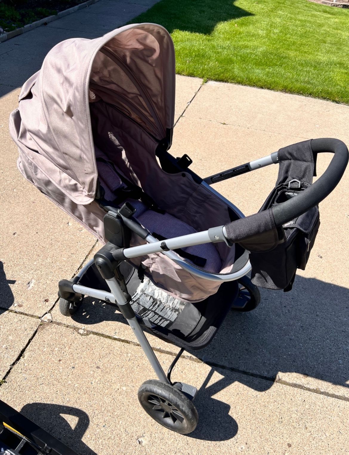 EvenFlo Full Baby Travel System Stroller Car Seat Carriage 