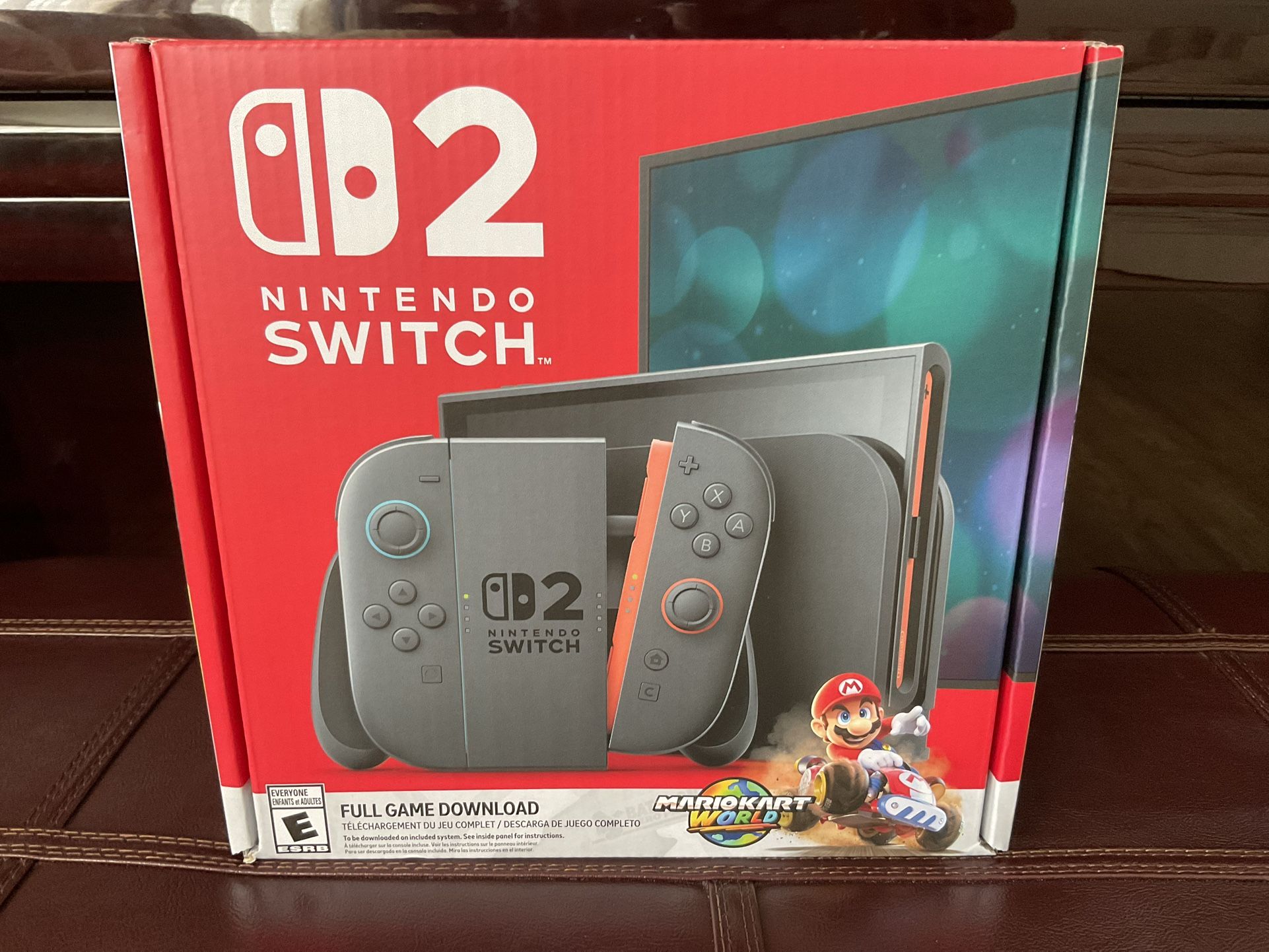Brand New Sealed Nintendo Switch 2 - Mario Kart World Bundle with Receipt