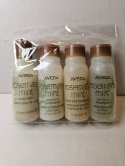 NEW Aveda Rosemary Mint Travel Size 4-Piece Set
