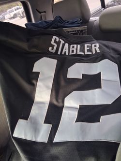 Raiders - Ken Stabler #12 Throw Back Jersey