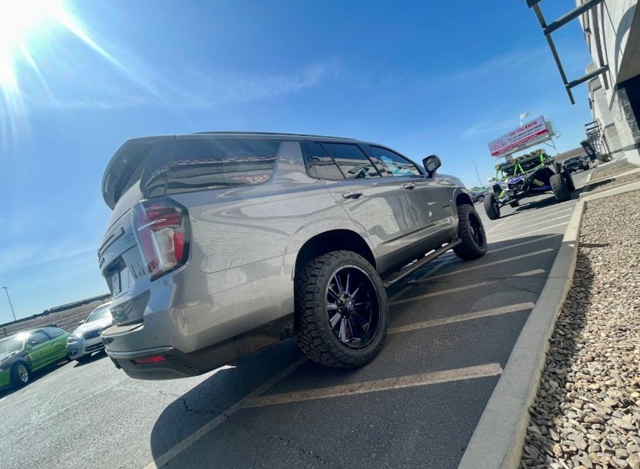 Tahoe Yukon Suburban Wheels Tires Leveling & Lift Kits Accessories Lights Installations. (We Finance..