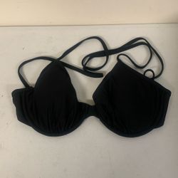 Body Glove Women’s Standard Bikini Bra. Sz D.   Black.             Pg