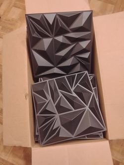 Music studio wall panels and small keyboard
