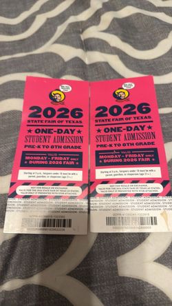 State fair tickets