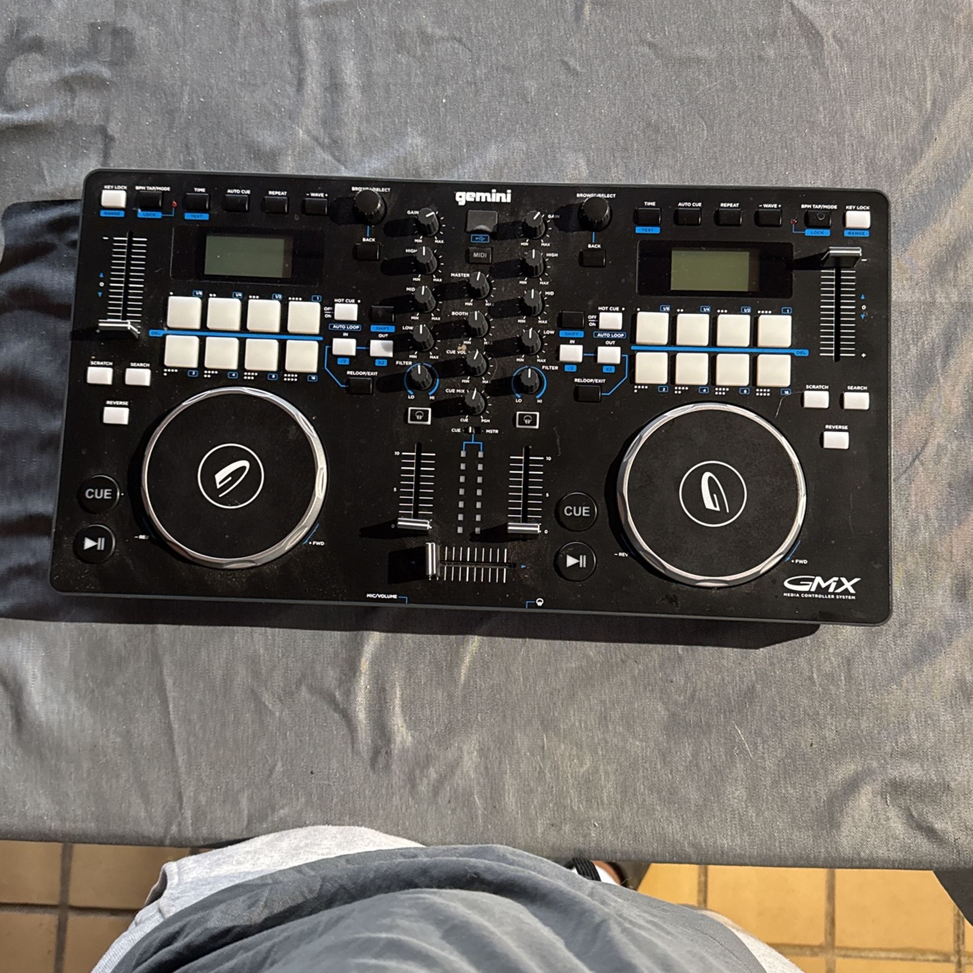 Dj Controller Gemini Gmx