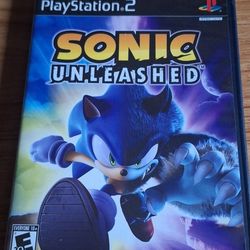 Sony PlayStation 2 Sonic Unleashed Video Game