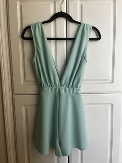 Turquoise Romper