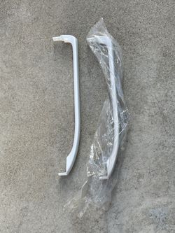 White Fridge Door Handle