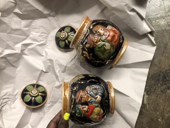 Best Offer Two Porcelain Jars