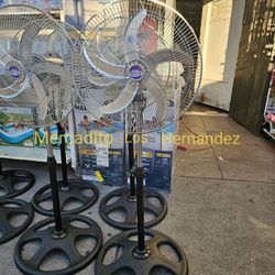 Zoom Metal Fan Ventilador 18" - 3 Speed - 5 Blade❗️Super Powerful  BRAND NEW❗️🥶Nuevos en Caja