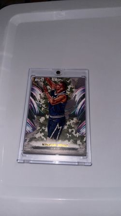 2025 inception nikola Jokic camo/10