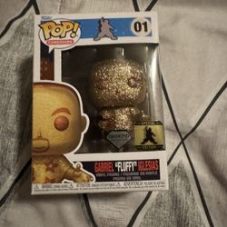 FLUFFY Gabriel Iglesias Special Edition FUNKO POP 01 Diamond Collection  (Gold)