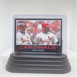 Cardinals Team Checklist 2002 Upper Deck “Vintage” Card #162