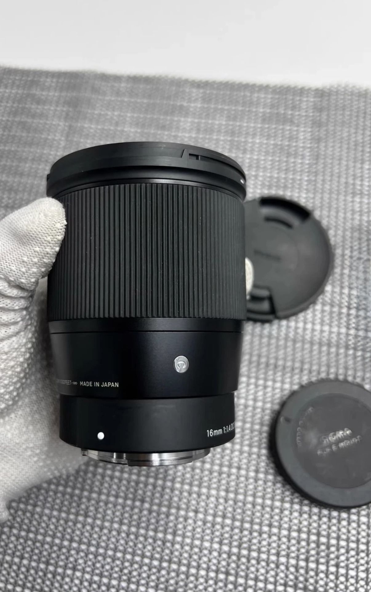 SIGMA 16mm F1.4 for Sony E mount