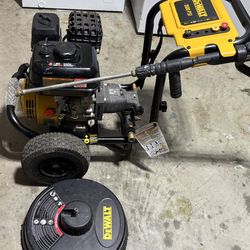 3500 psi Dewalt pressure washer