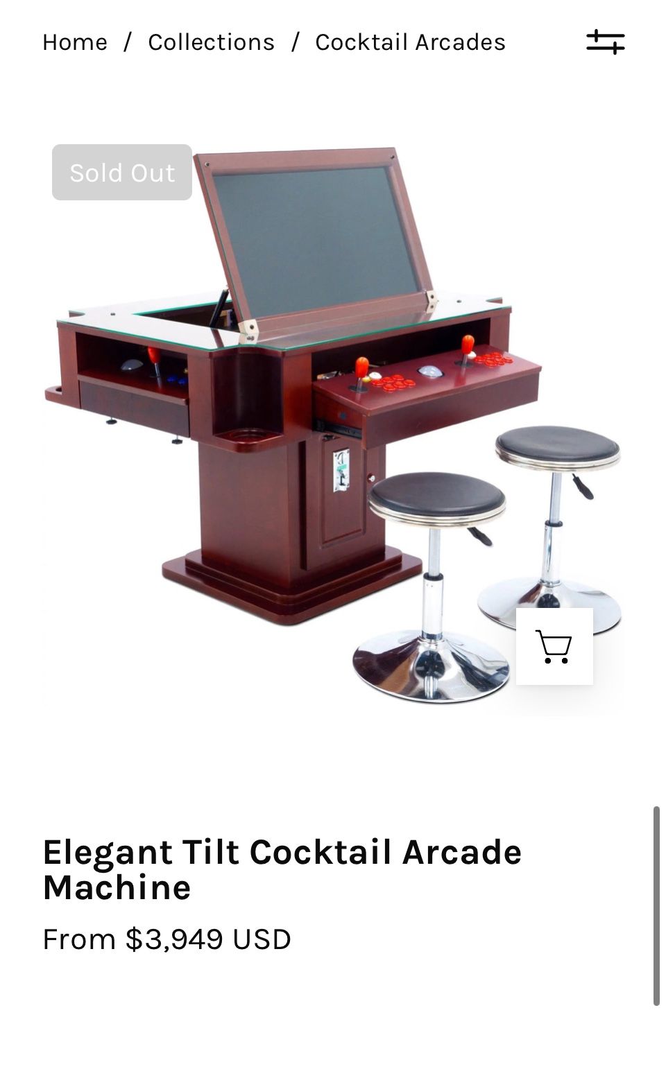 Game console Table And Stools 