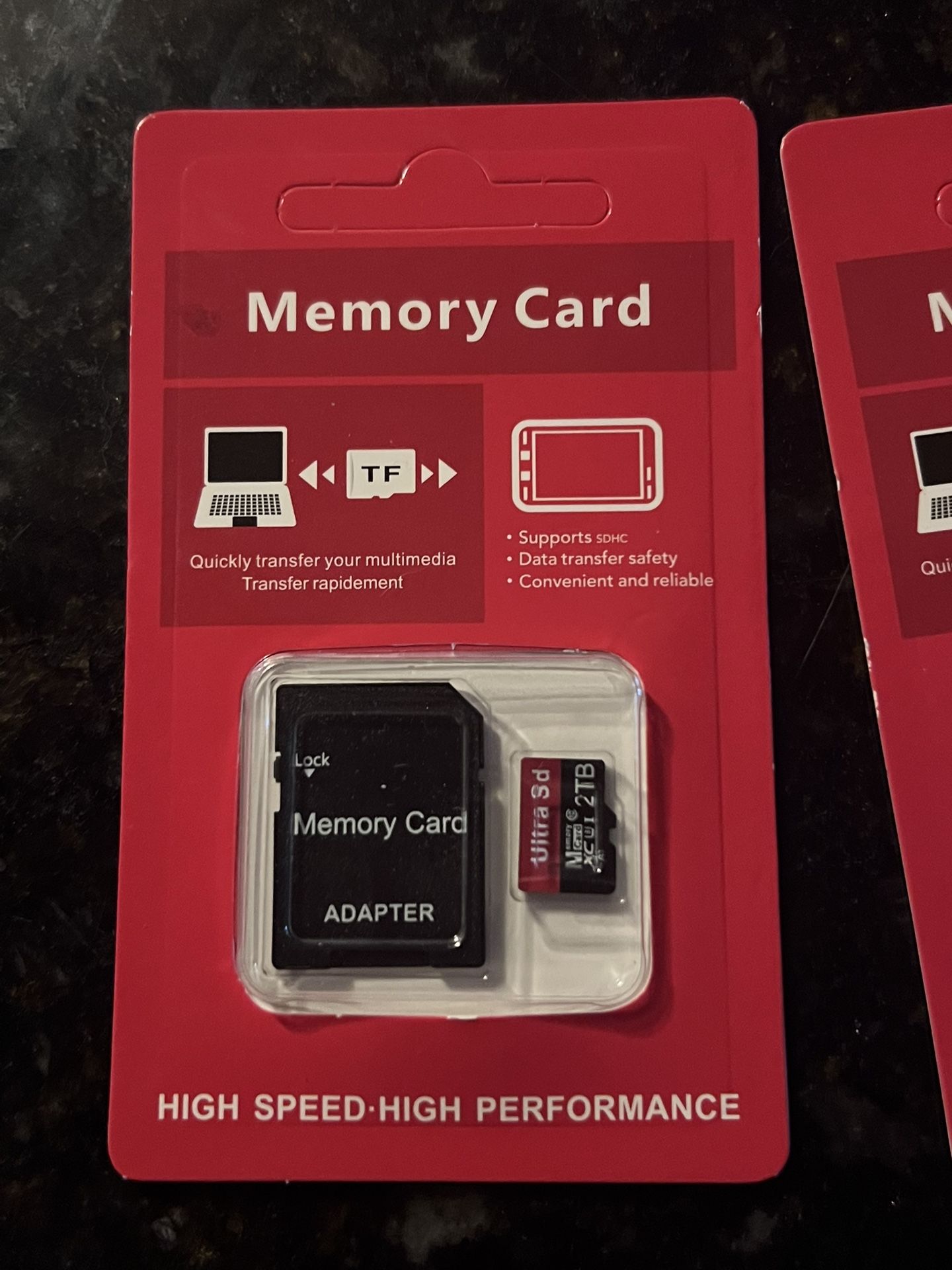2tb Micro SD ~ Memory Card ~ with Adapter