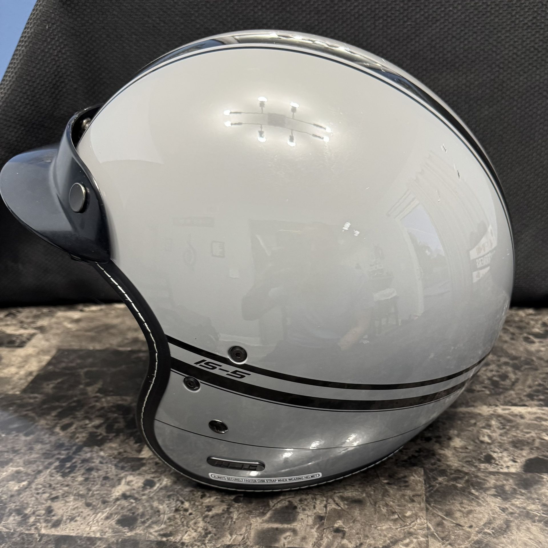 HJC IS-5 Open Face Motorcycle Helmet DOT Approved
