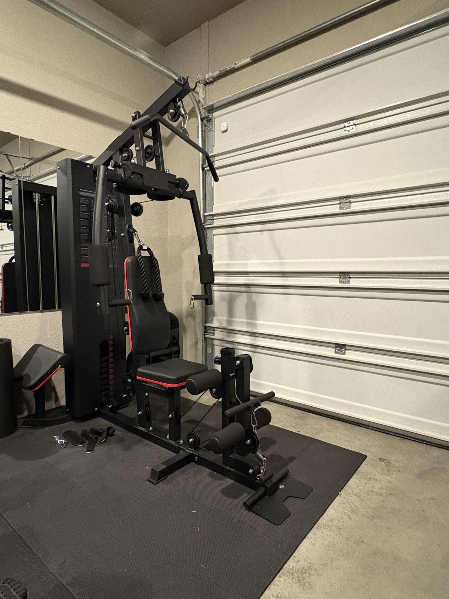 All-in-One Home Gym Station – 154lb Stack, Mint Condition