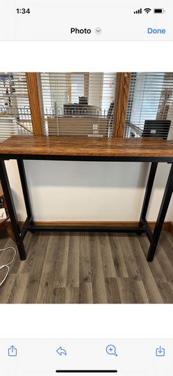 Solid Wood Buffet Table