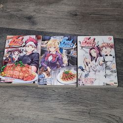 Food Wars! Manga Bundle of 3
