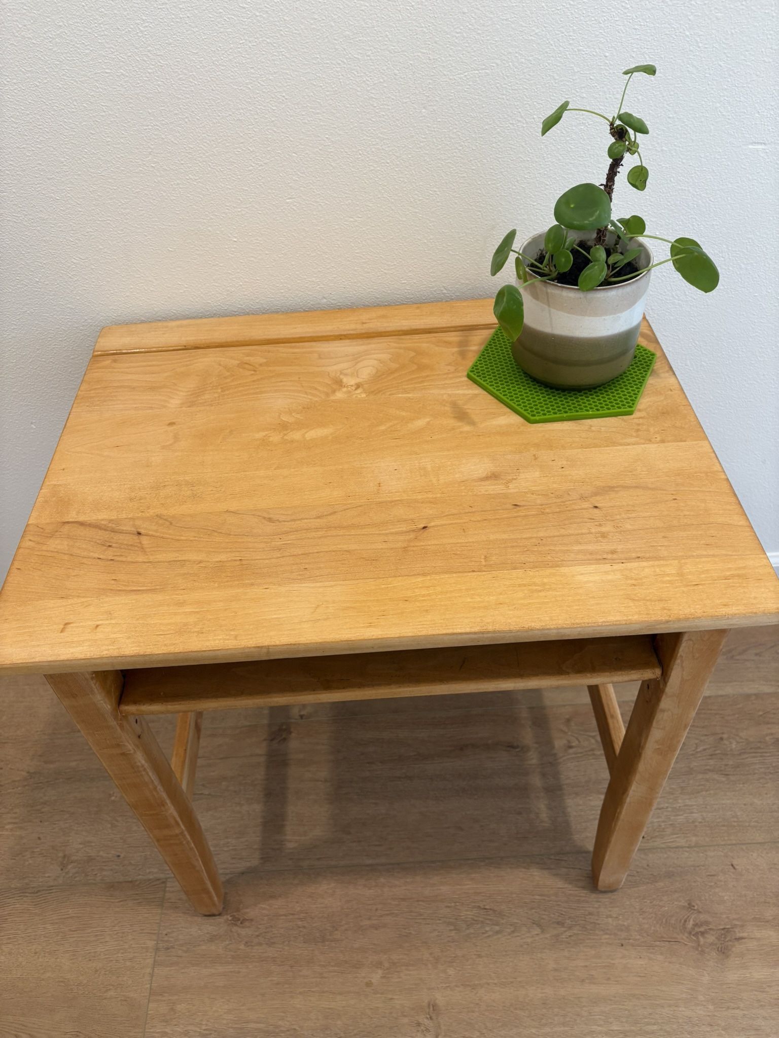 Vintage 50’s Maple School Desk