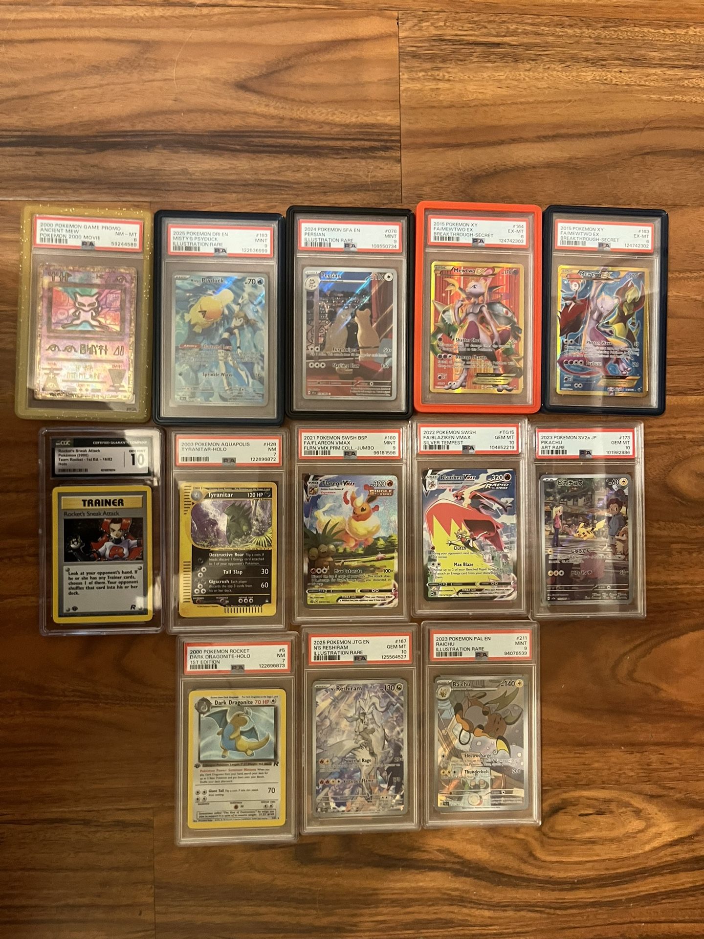 Pokemon PSA Slabs
