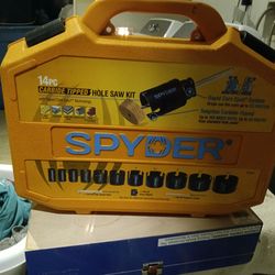 SPYDER 14PC  Carbide Tipped Hole Saw Kit