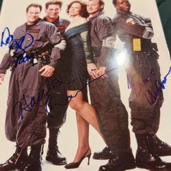 Ghostbusters Signed By 3 