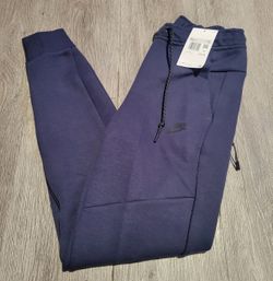 NIKE TECH FLEECE JOGGER PANTS OBSIDIAN BLUE / BLACK SIZE XS BRAND NEW