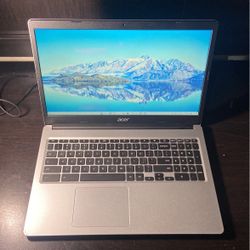 Acer 15.6” chromebook