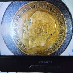 1916 Great Britain One Penny (George V)
